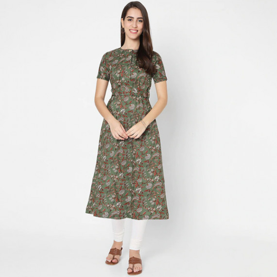 https://hypepulse.in/vi/products/women-green-grey-floral-printed-cotton-a-line-kurta