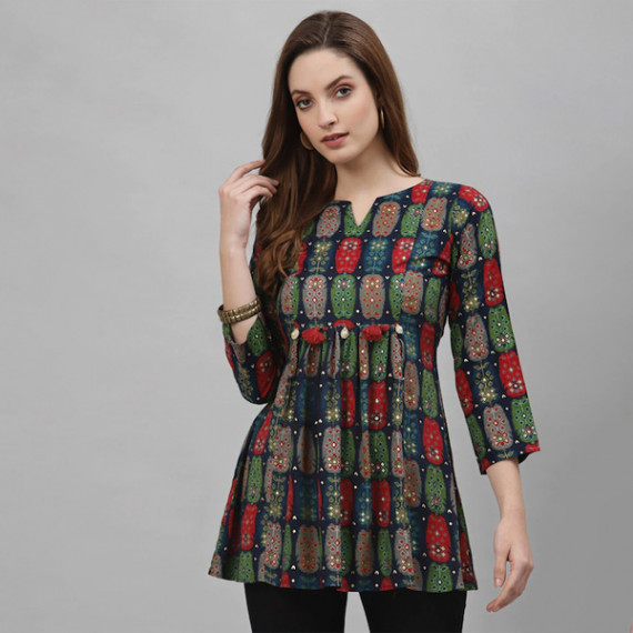 https://hypepulse.in/vi/products/blue-green-viscose-rayon-printed-tunic