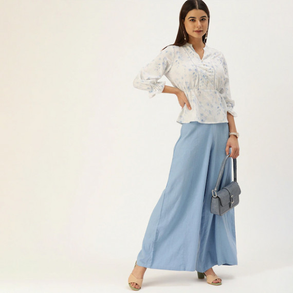 https://hypepulse.in/vi/products/white-blue-tropical-print-mandarin-collar-peplum-top
