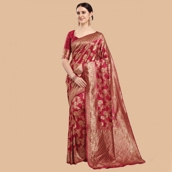 https://hypepulse.in/products/maroon-gold-ethnic-motifs-zari-silk-blend-banarasi-saree