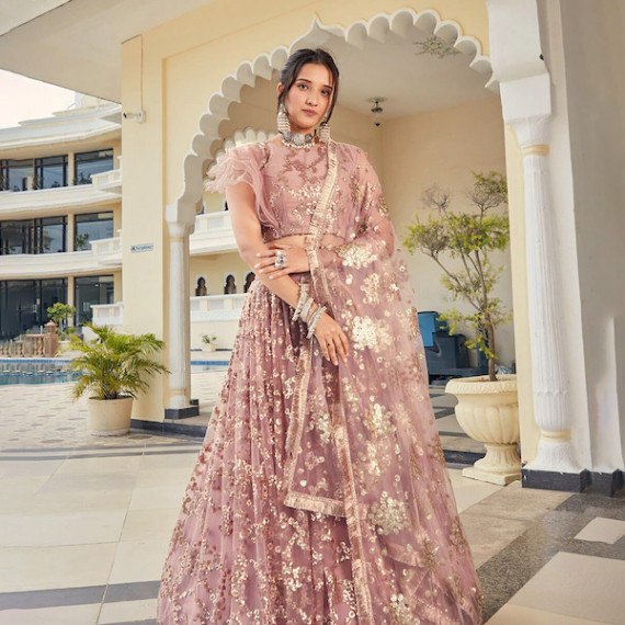 https://hypepulse.in/vi/products/peach-coloured-gold-toned-embellished-sequinned-semi-stitched-lehenga-unstitched-blouse-with