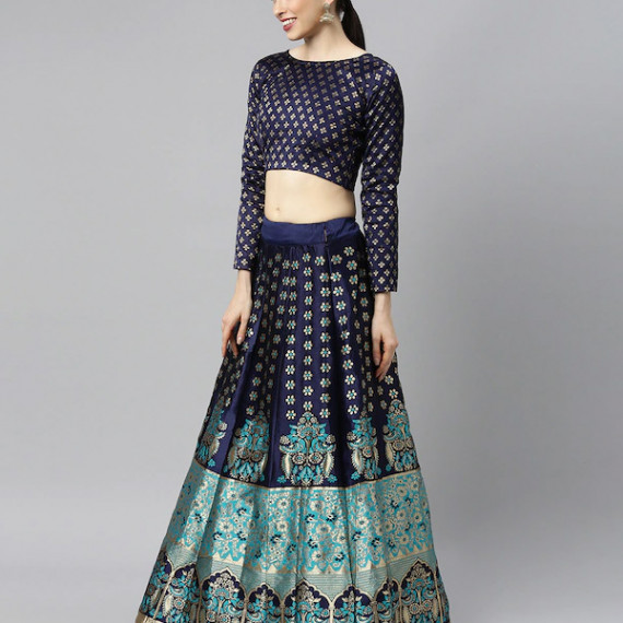 https://hypepulse.in/vi/products/blue-green-woven-design-lehenga-choli